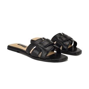 Nine West Germani Flat Slide Sandals